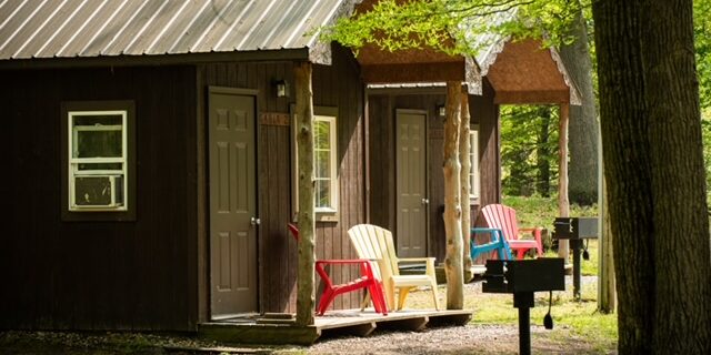 Cabins | Dune Lake Campground